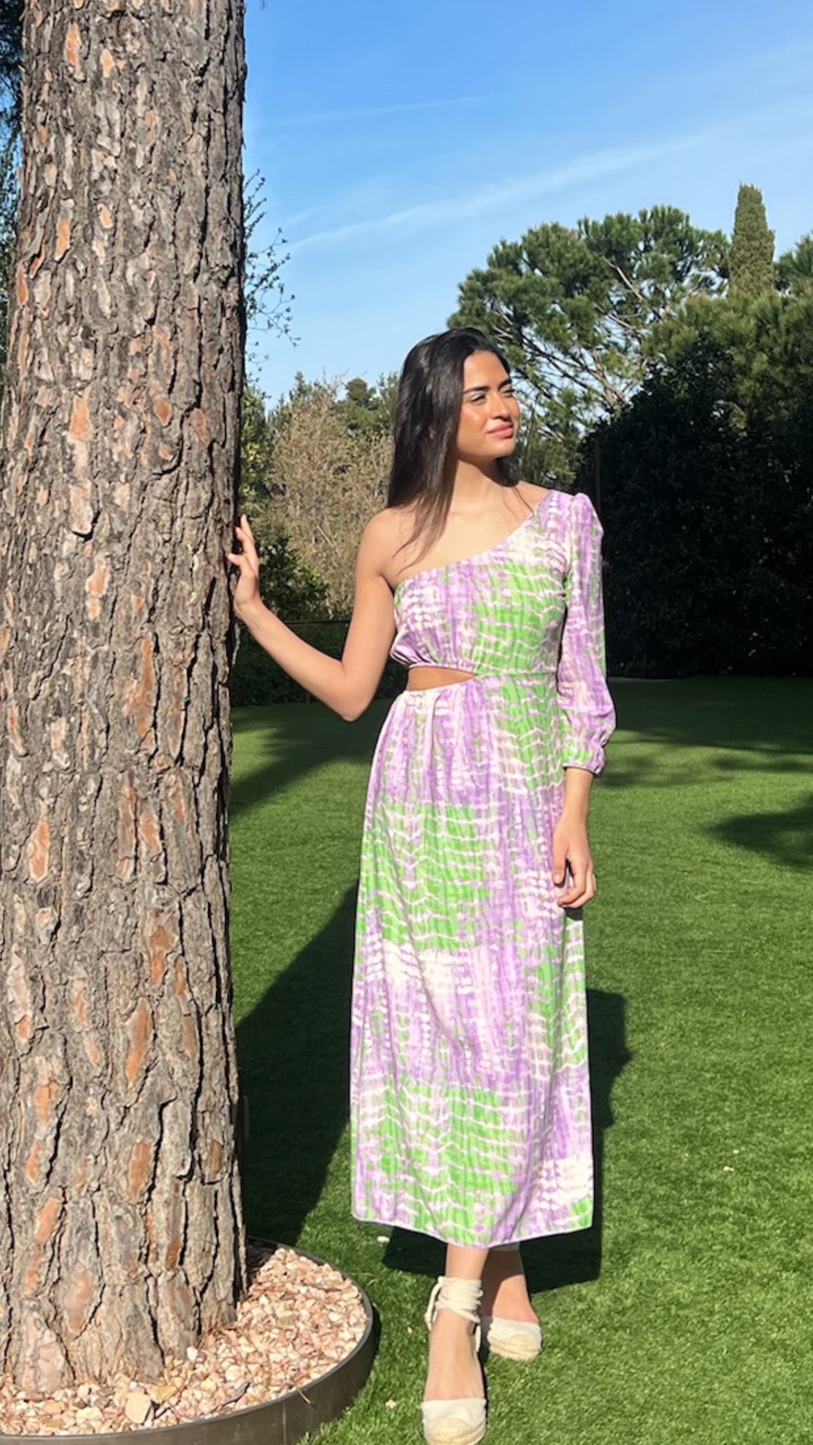 Vestido Bruna Malva