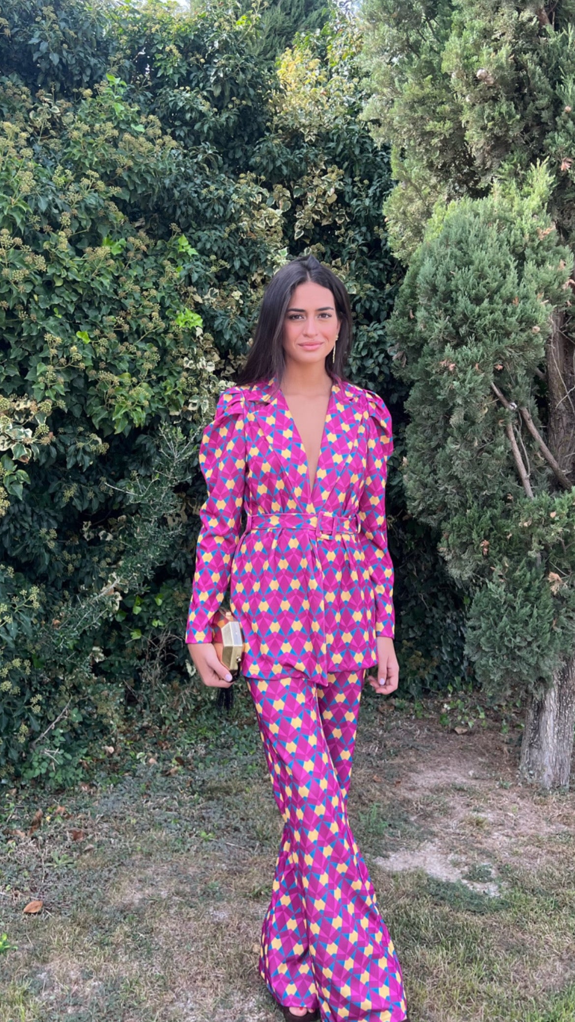 Conjunto Gabriela Fucsia