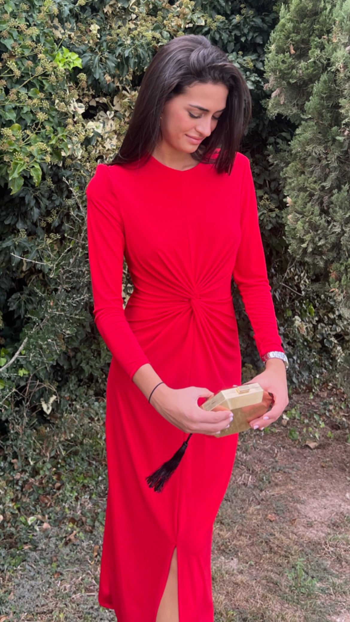Vestido Paula Rojo