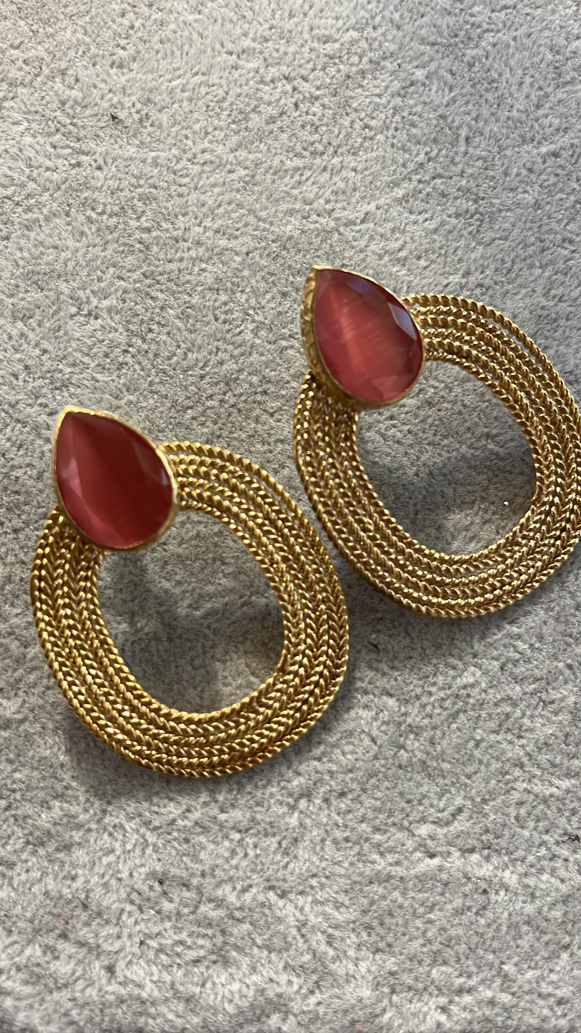 Pendientes Zaniah Rosa