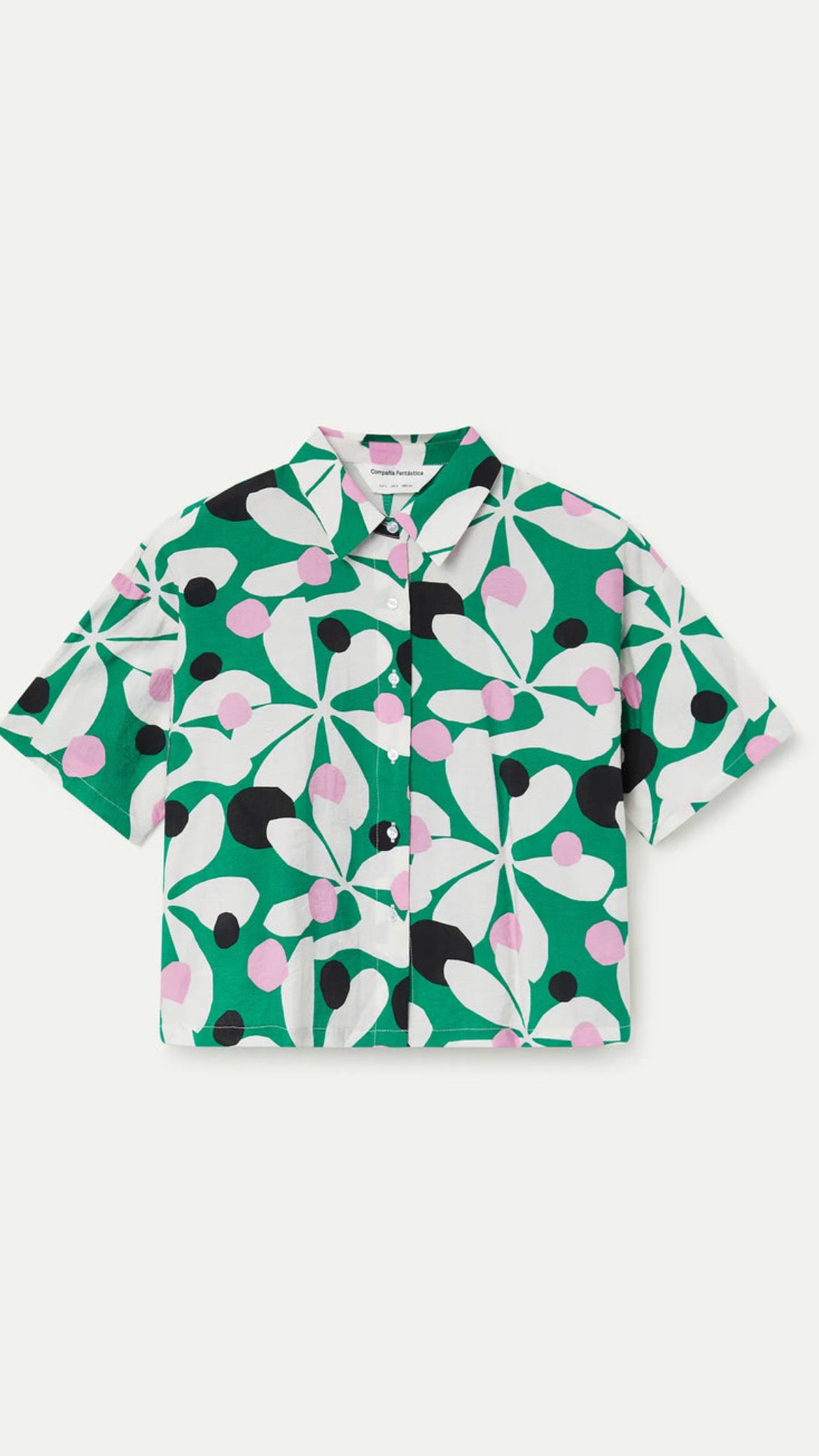 Camisa con estampado Hosta