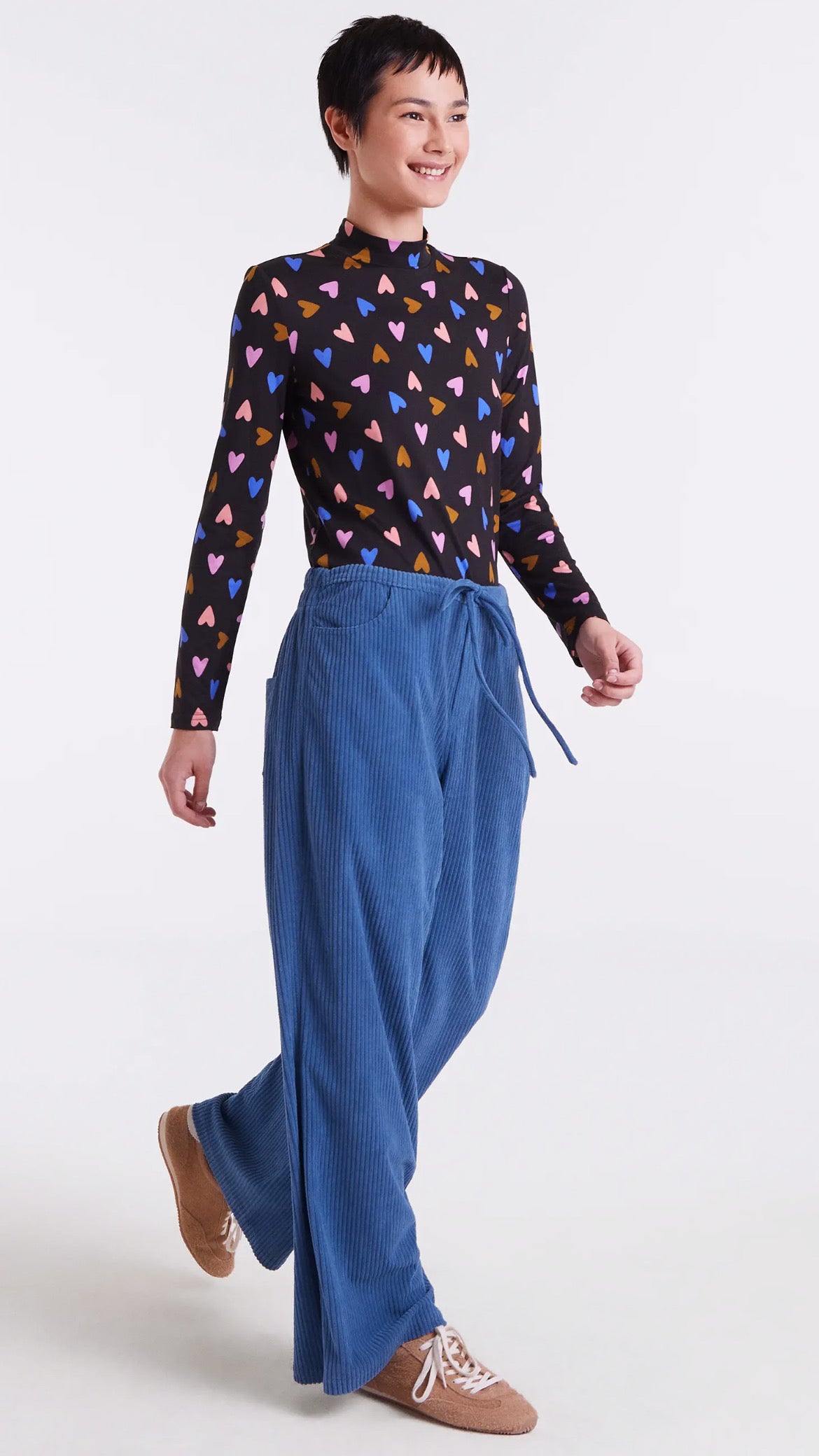Camisa manga larga con estampado Potpourri