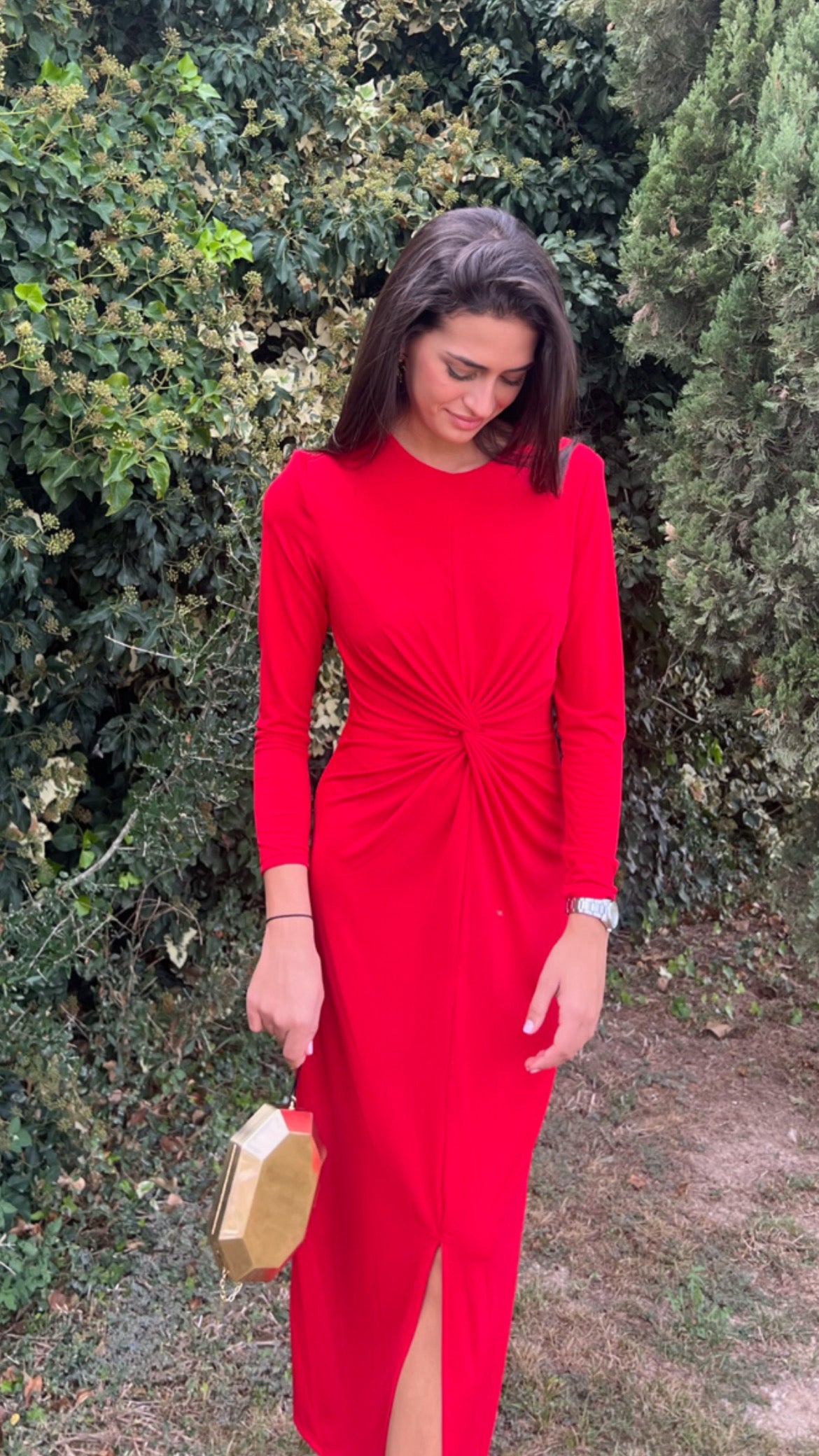 Vestido Paula Rojo