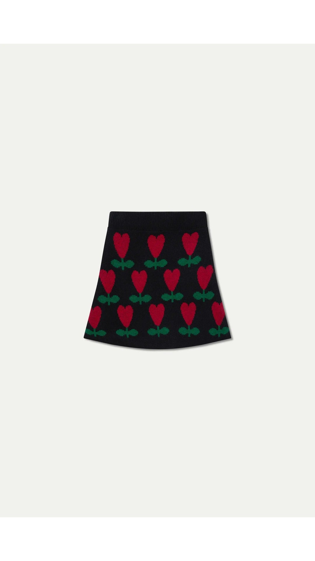 Falda corta con estampado Ciclamen - 6