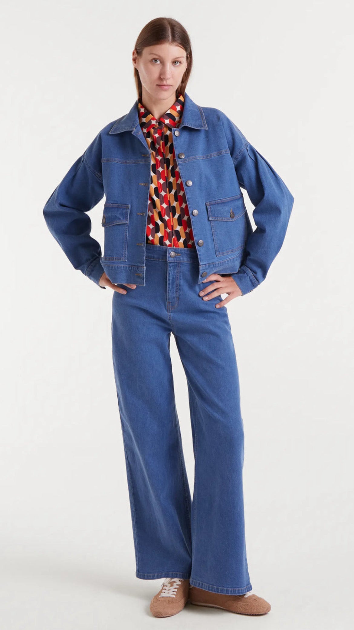 Chaqueta vaquera azul