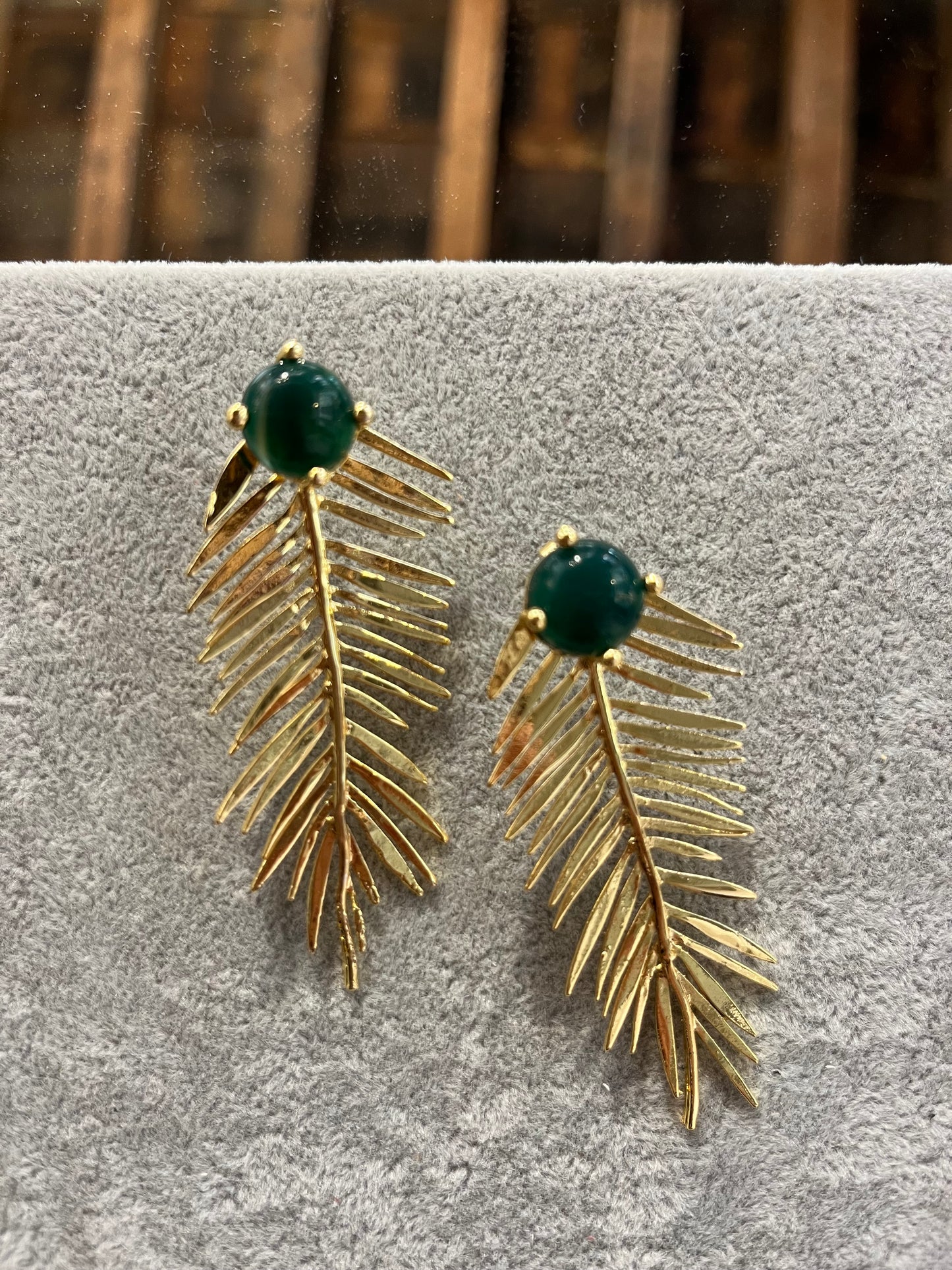 Pendientes Corinto Verdes