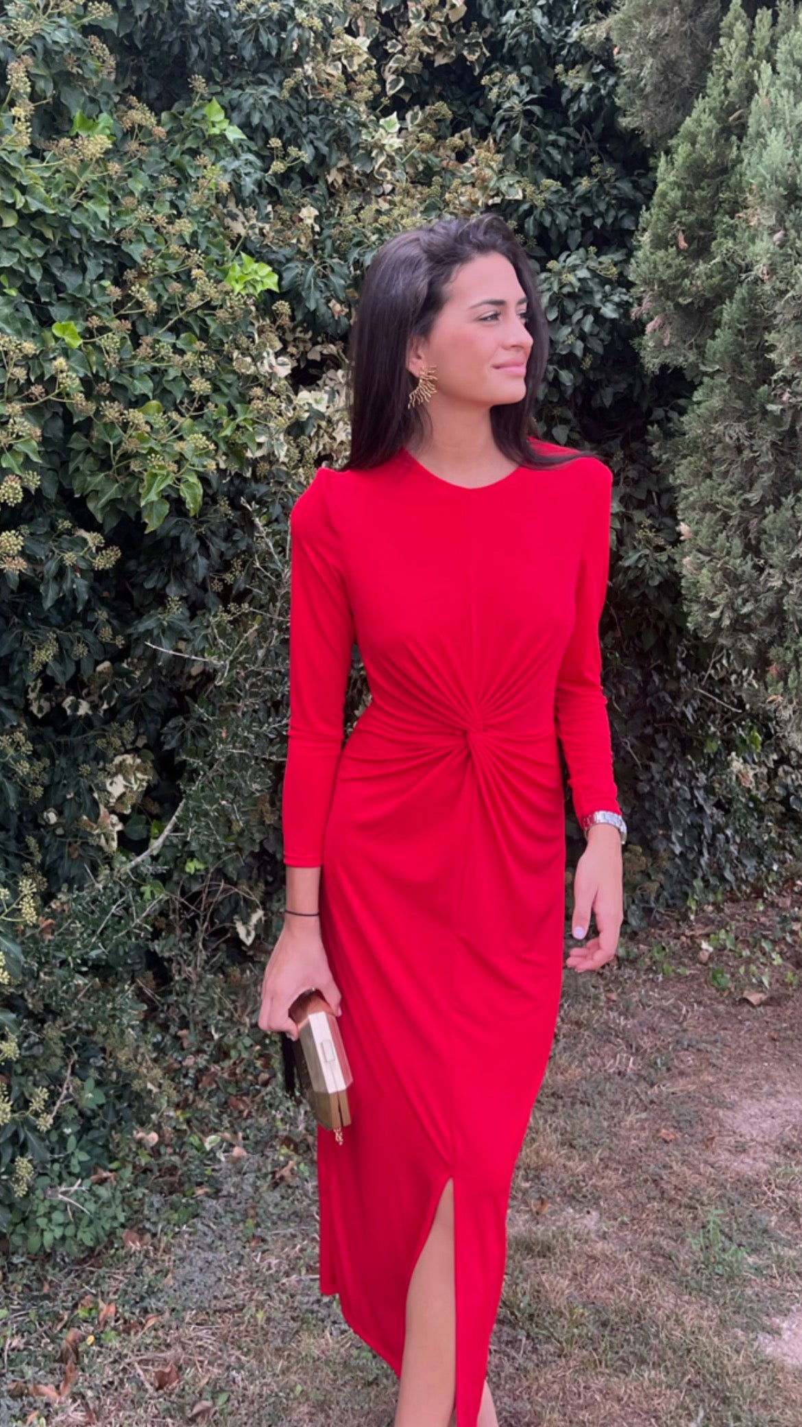 Vestido Paula Rojo