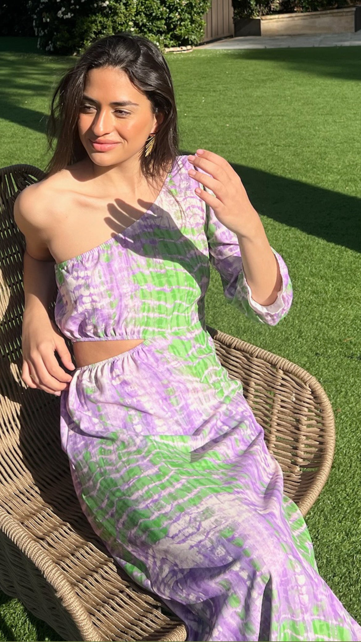 Vestido Bruna Malva