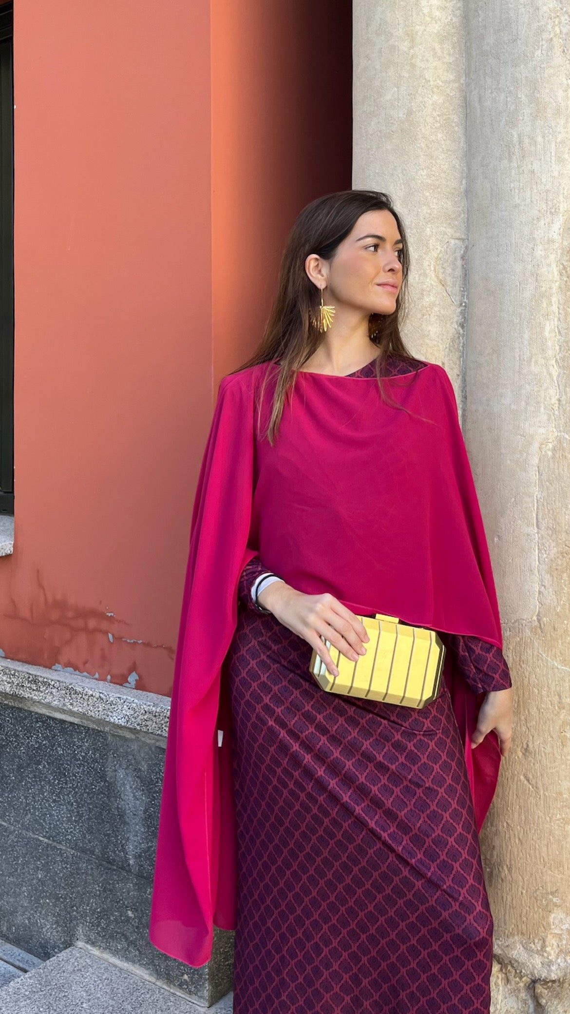 Vestido Edurne Burgundy