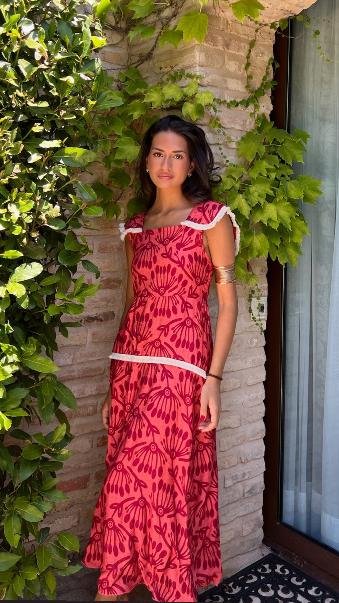 Vestido Marais Coral