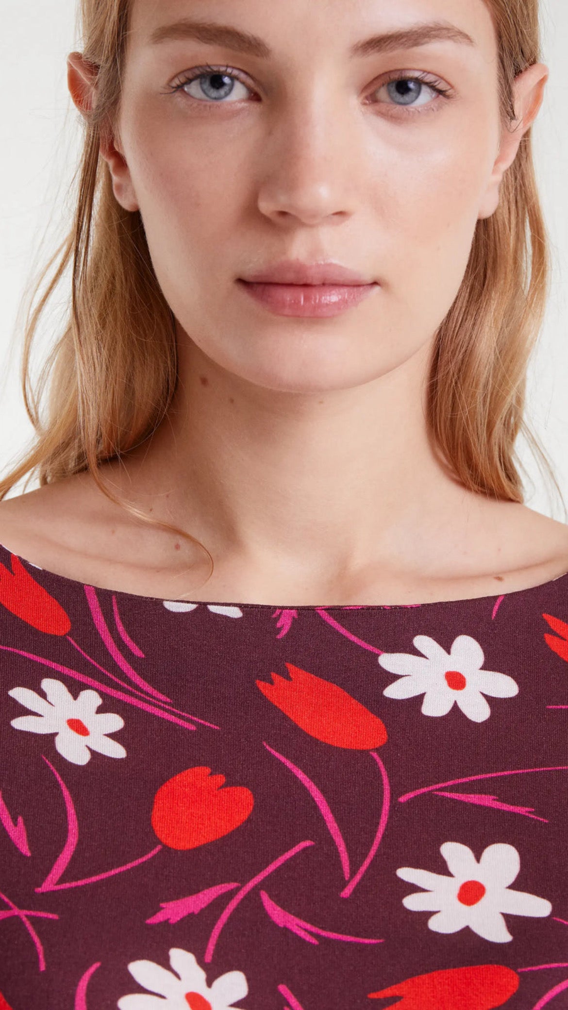Camiseta con estampado Tulip