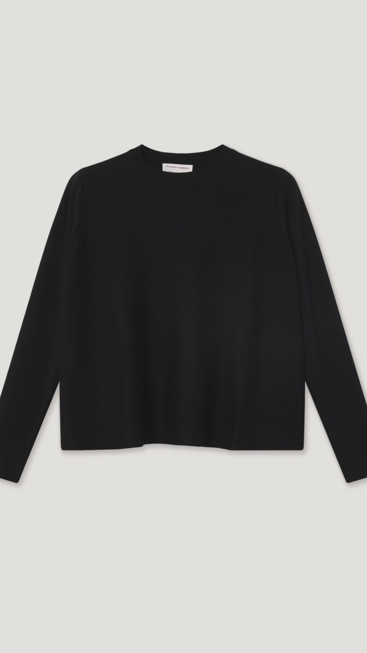 Jersey básico negro