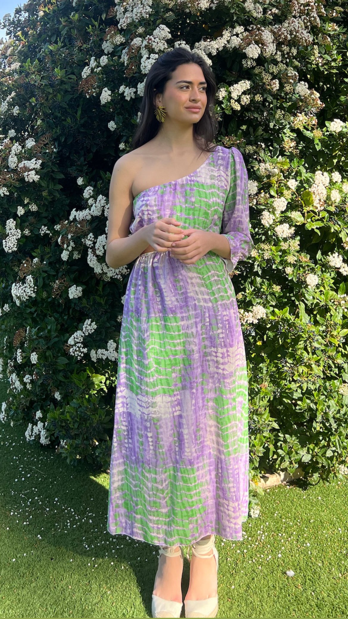 Vestido Bruna Malva