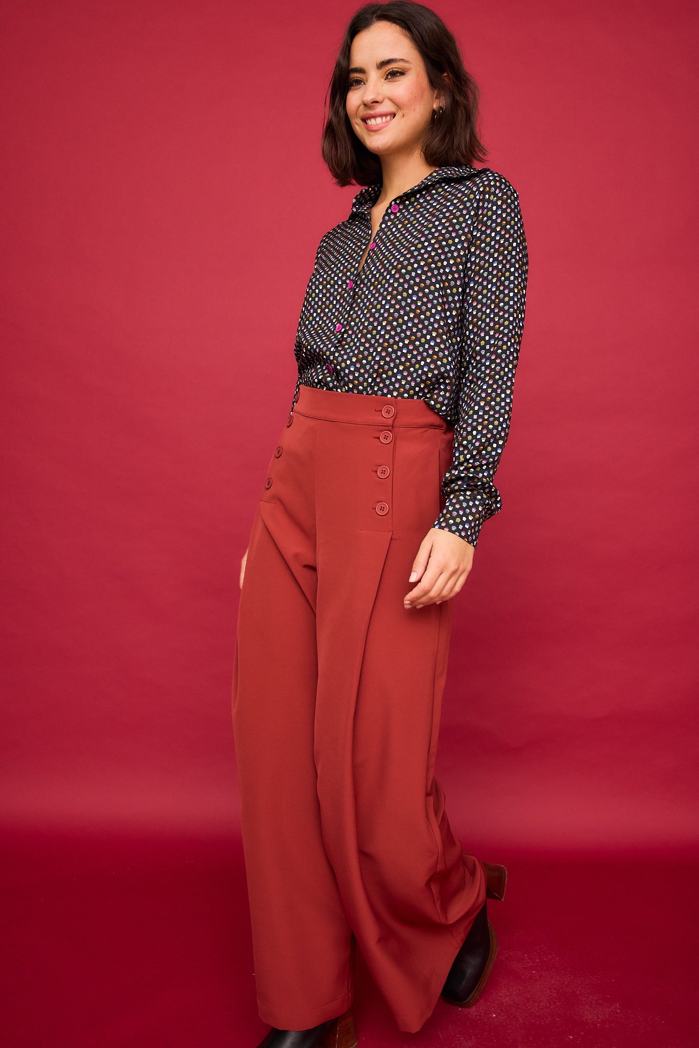 Pantalón Nenúfar Teja