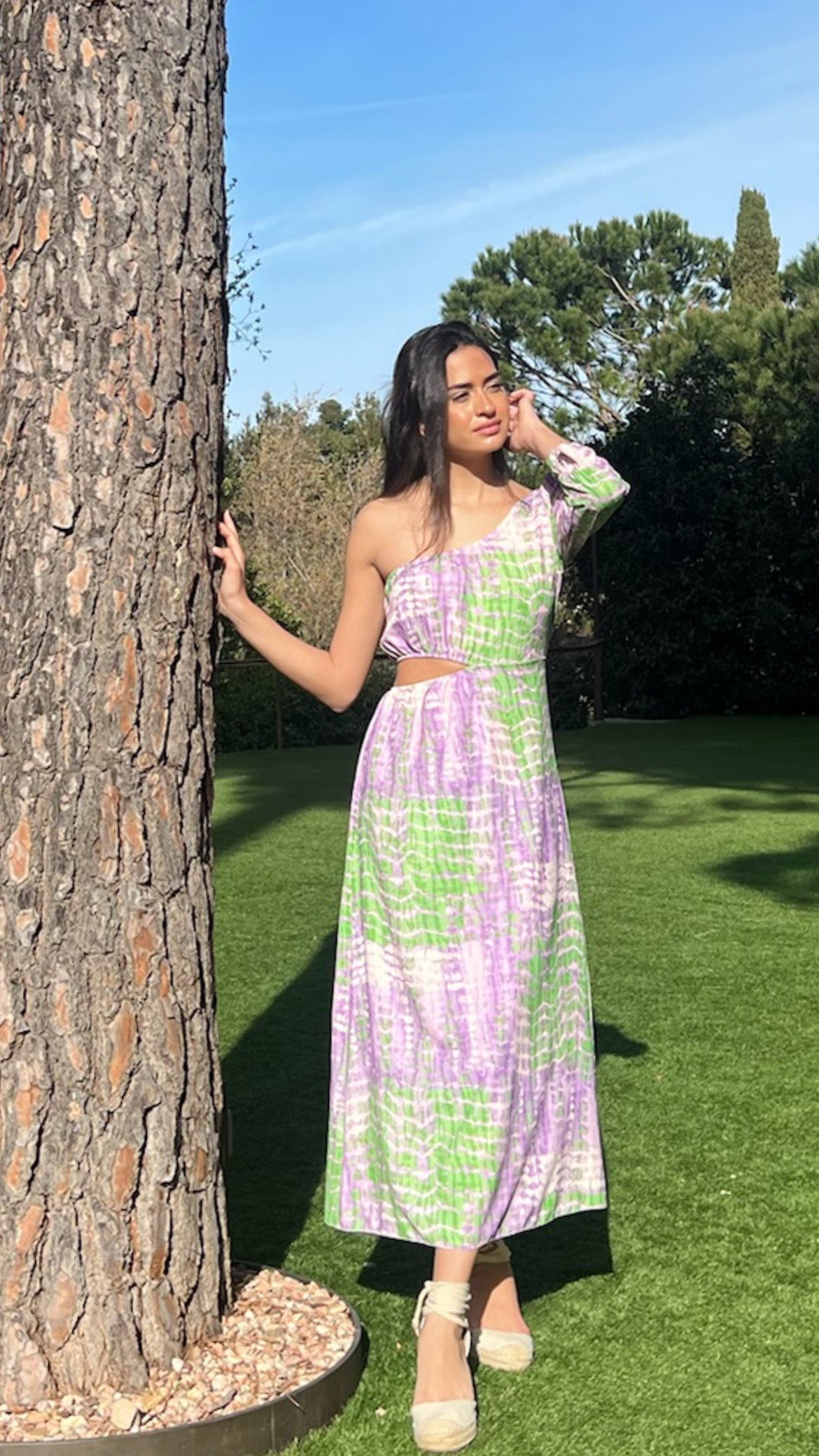 Vestido Bruna Malva