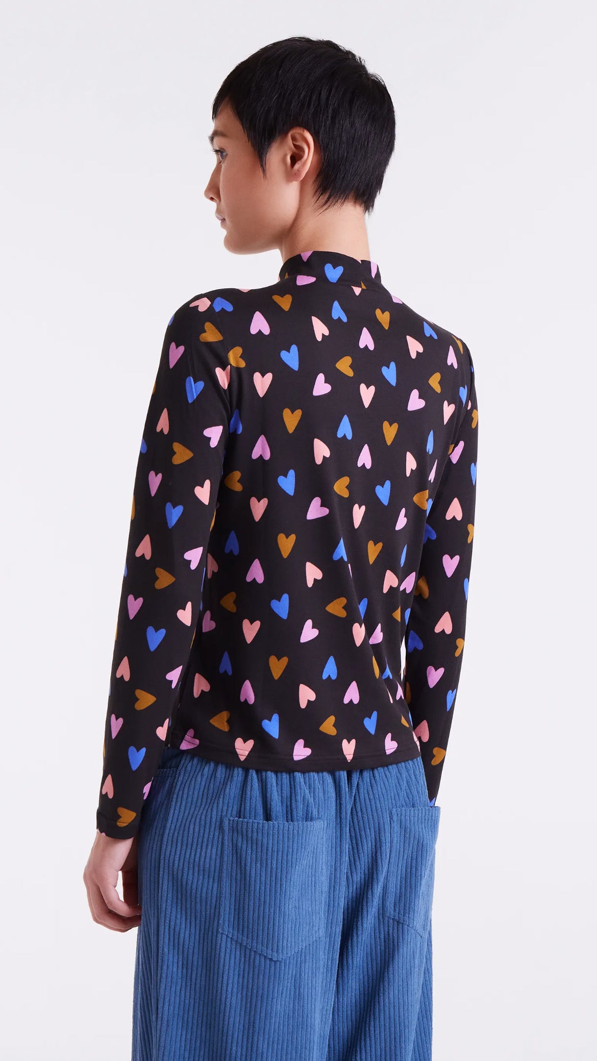 Camisa manga larga con estampado Potpourri