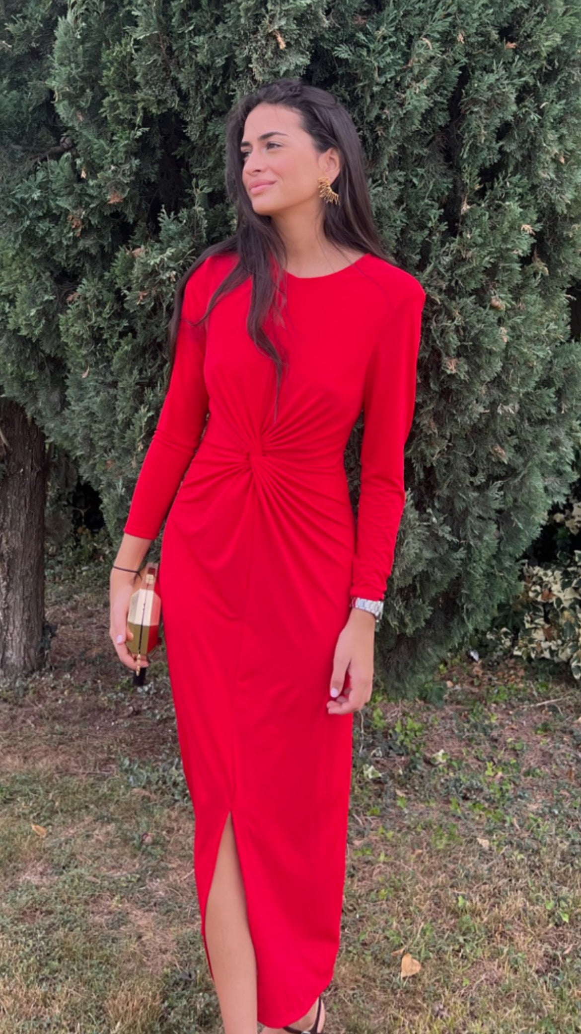 Vestido Paula Rojo