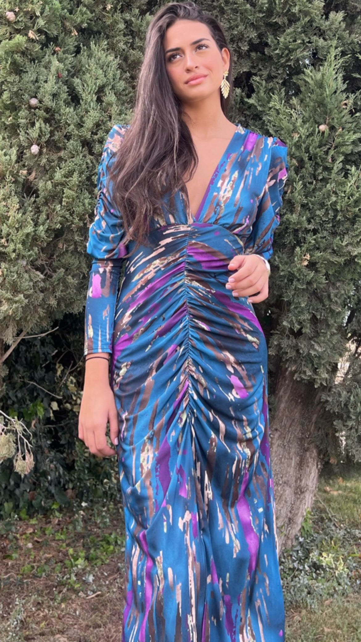 Vestido Martina Azul