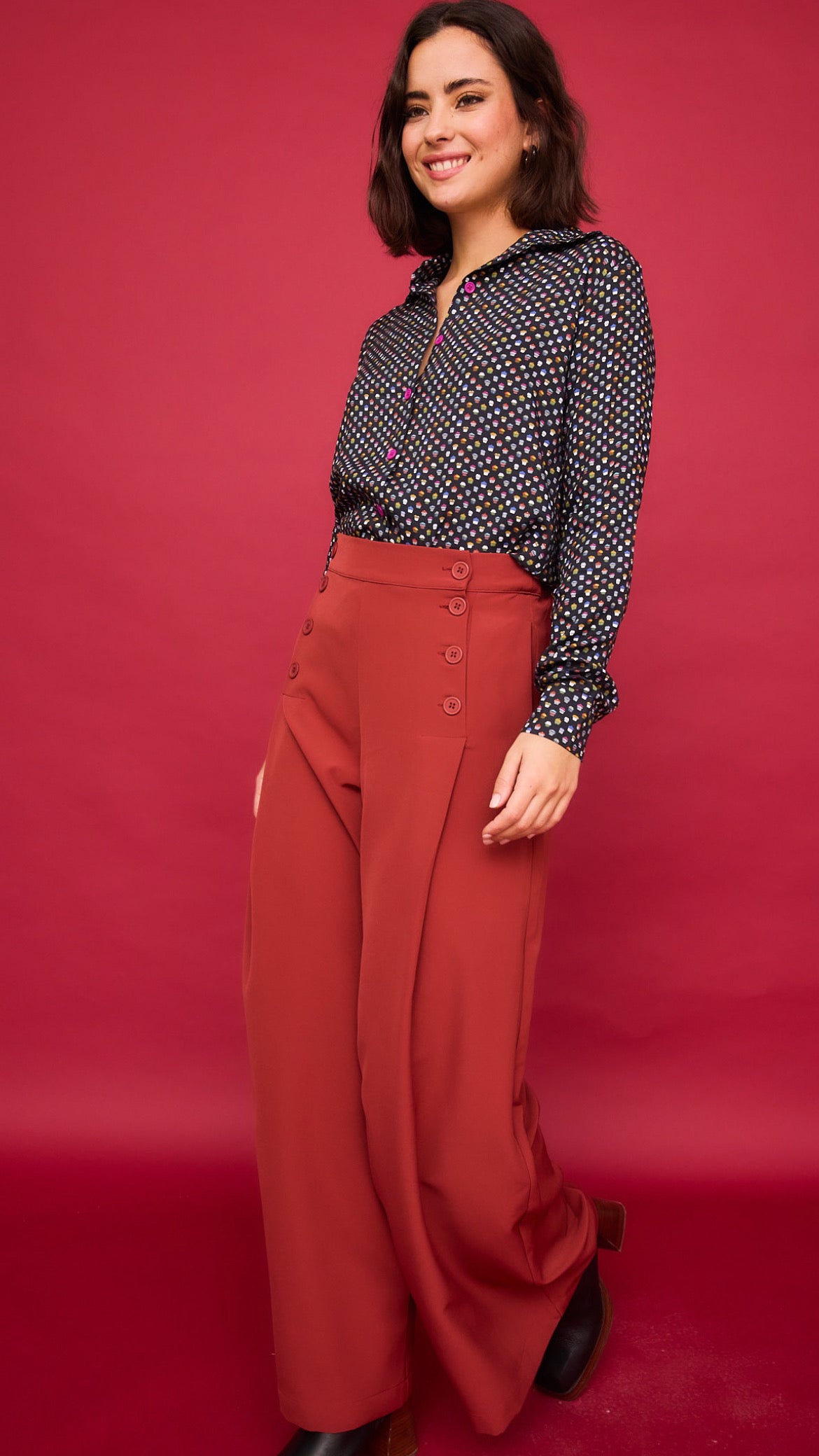 Pantalón Nenúfar Teja