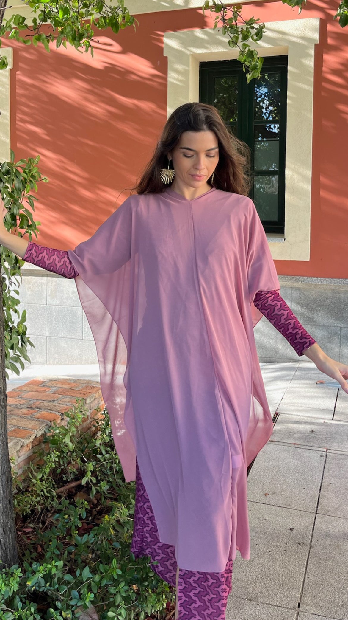 Vestido Martina Tribal Rosa