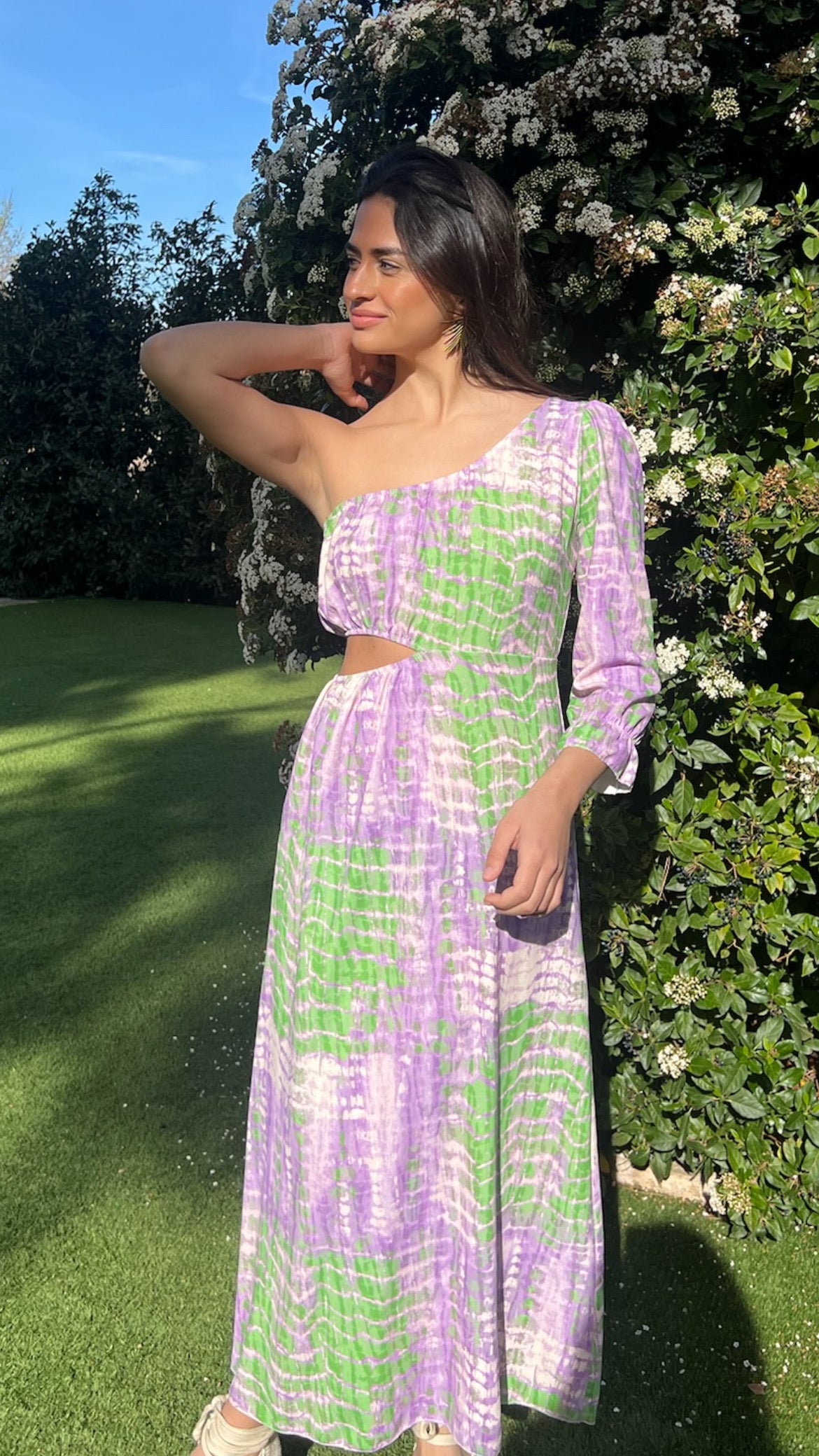 Vestido Bruna Malva