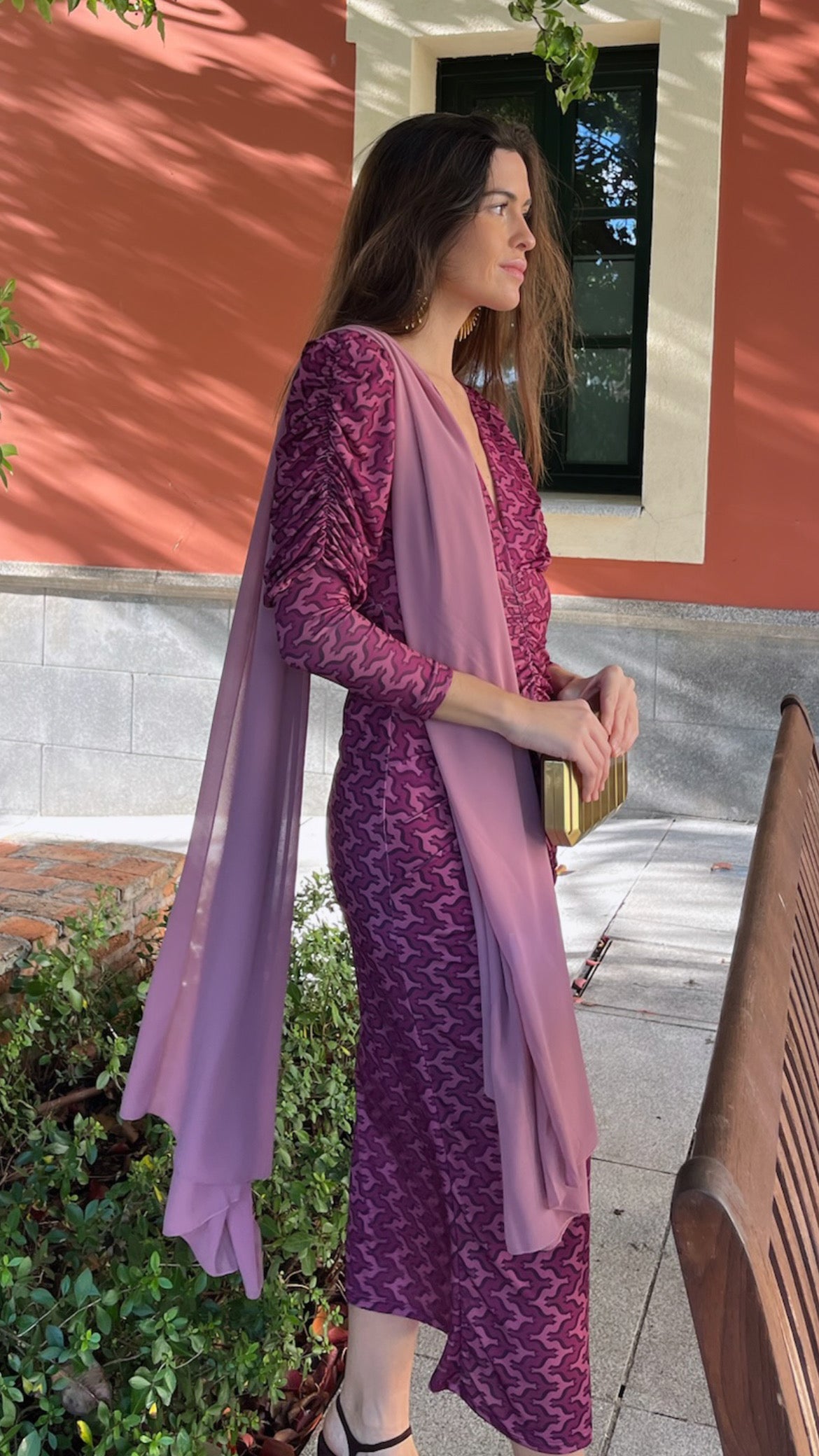 Vestido Martina Tribal Rosa