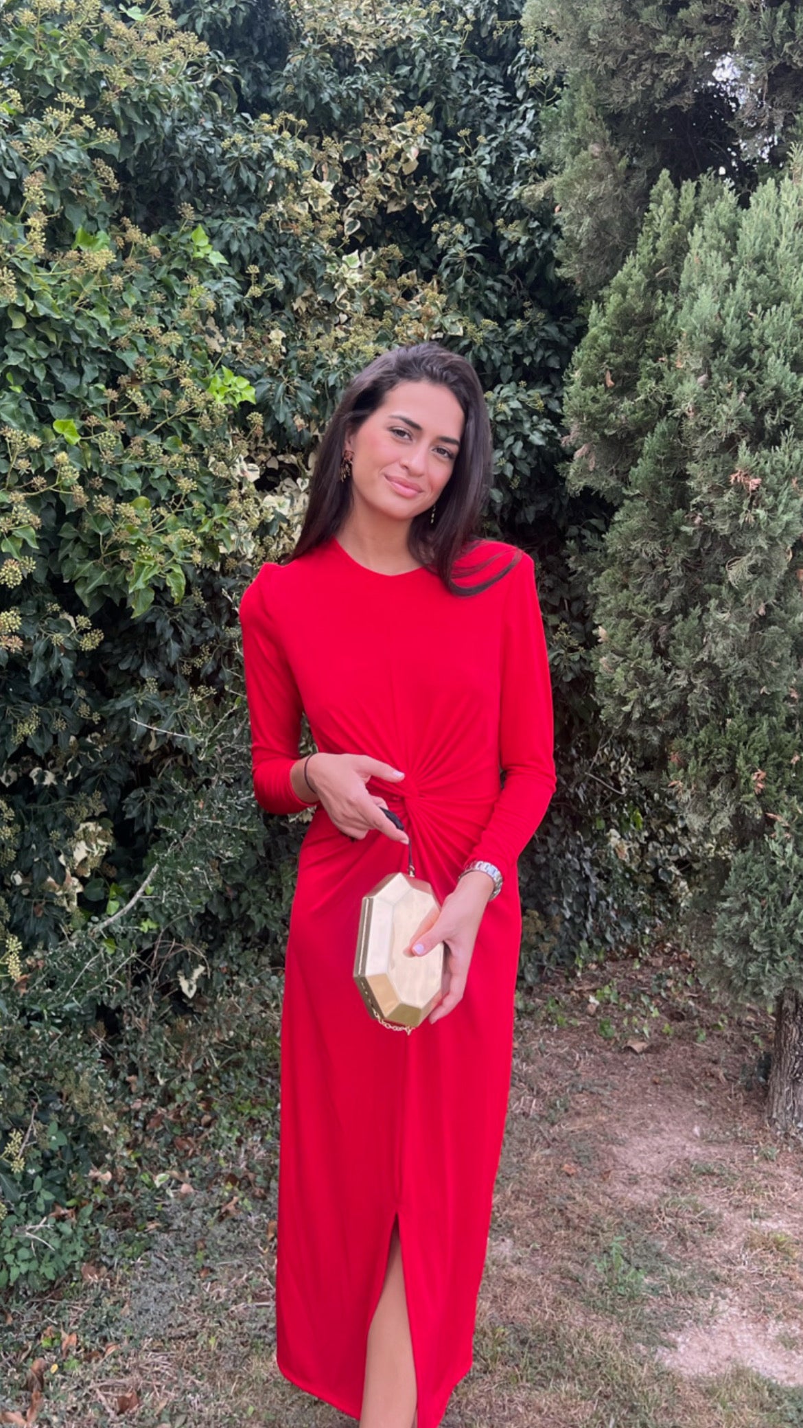 Vestido Paula Rojo