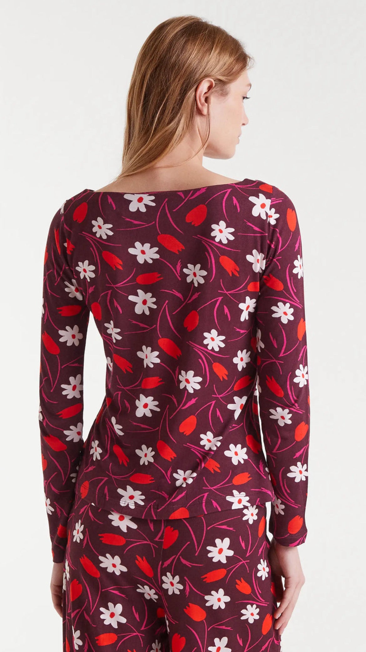 Camiseta con estampado Tulip