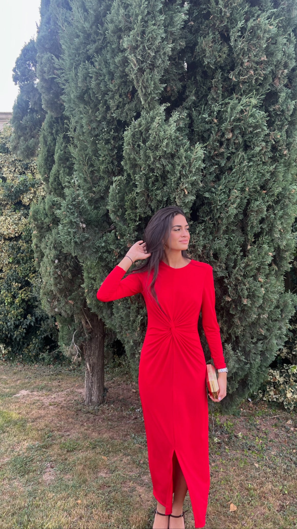 Vestido Paula Rojo