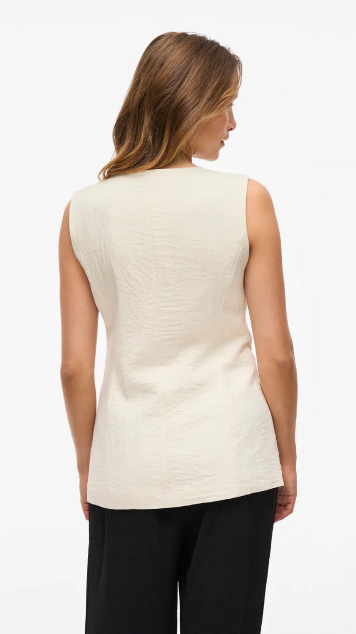 Chaleco Freja Beige
