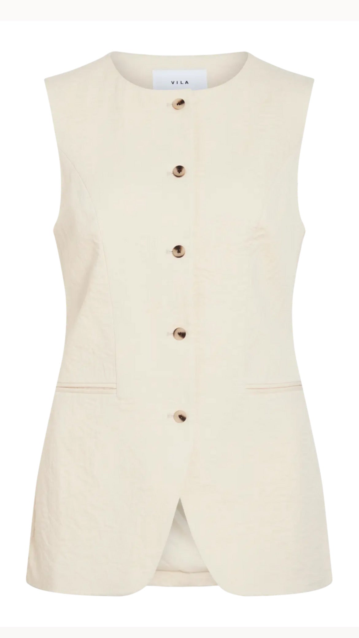 Chaleco Freja Beige