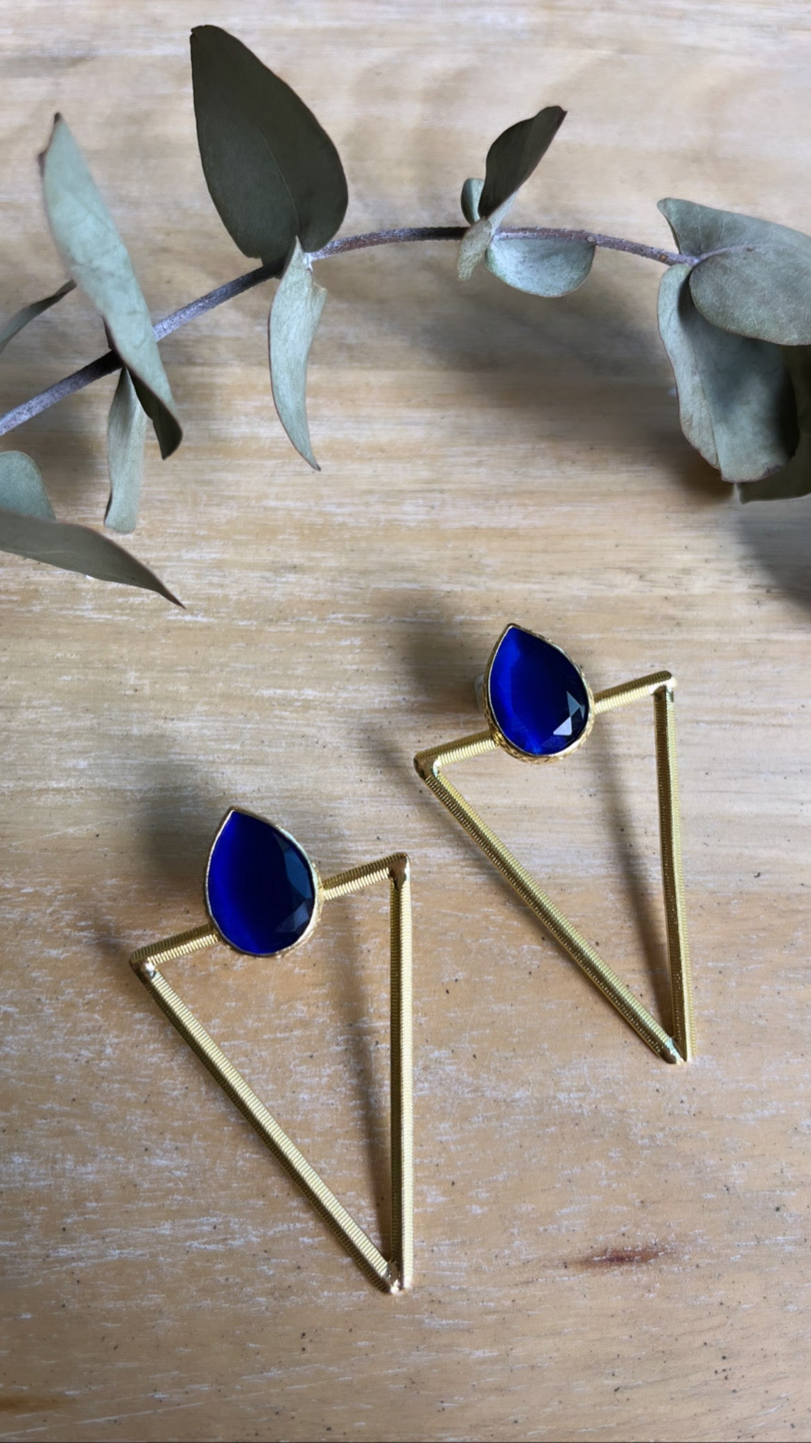 Isis Blue Earrings