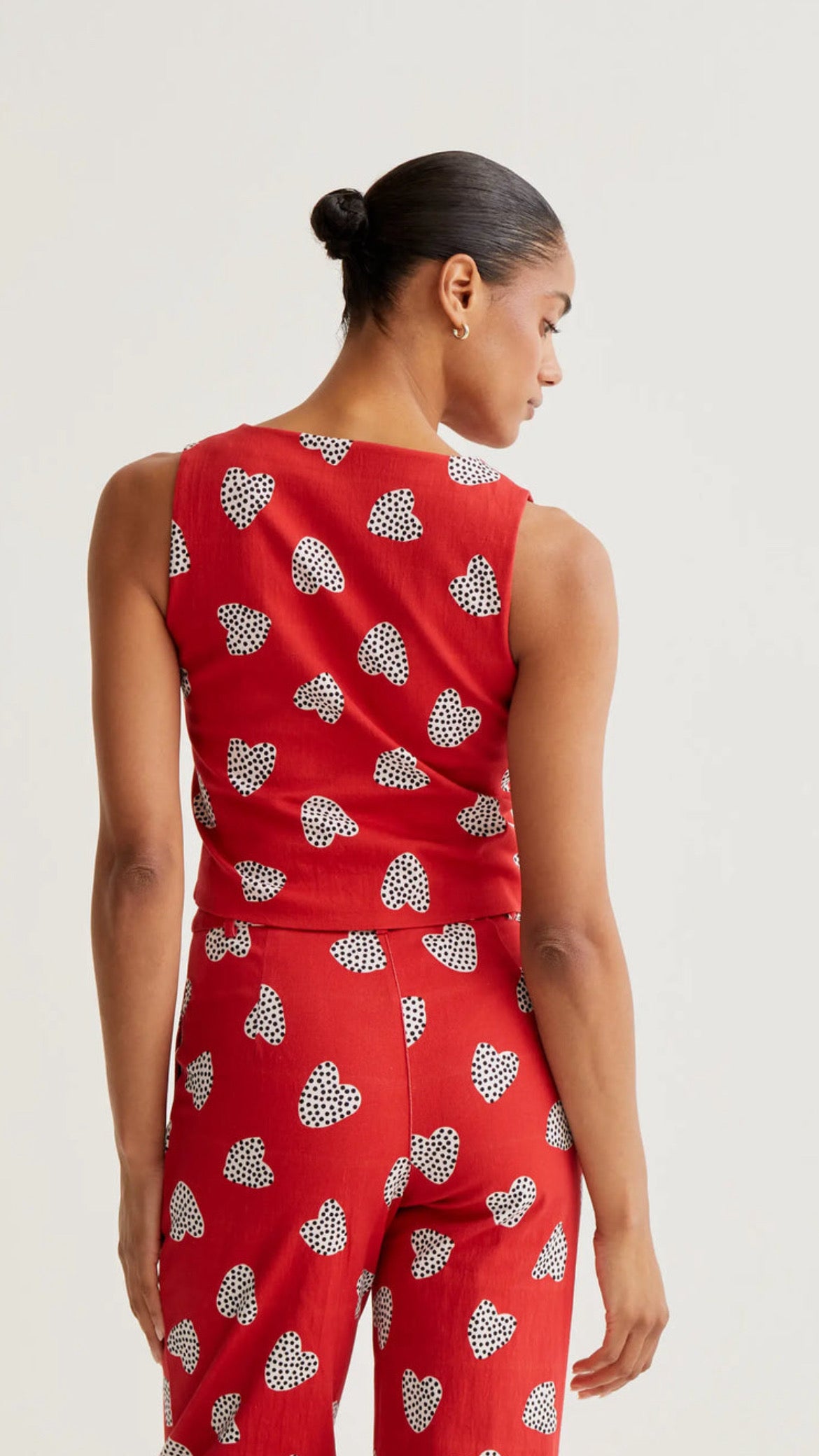 Chaleco con estampado Harmony Red