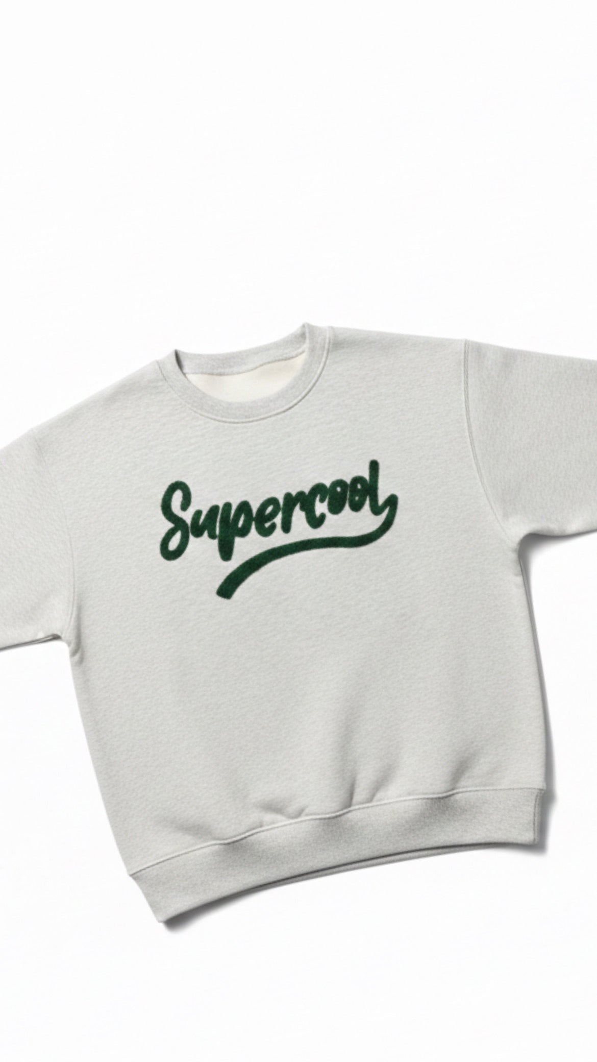 Sudadera Supercool Gris