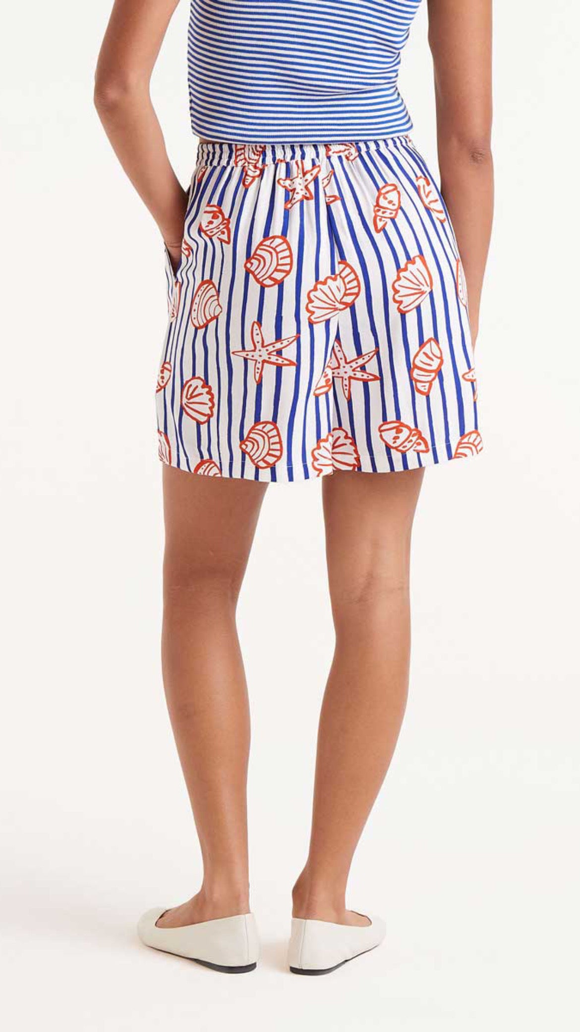 Shorts estampados de rayas Nemo