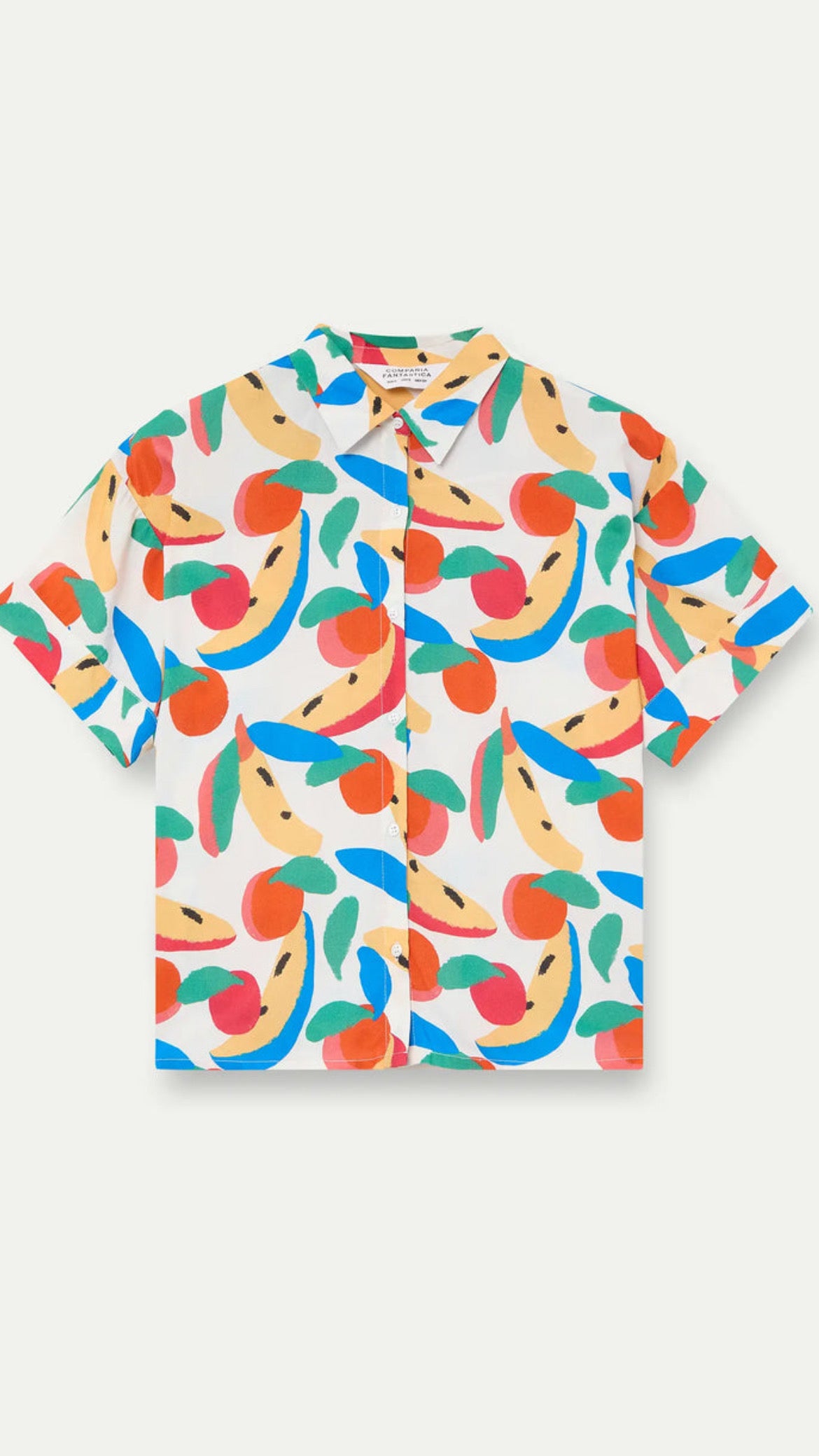 Camisa con estampado Tutti Frutti Small LENZING™ ECOVERO