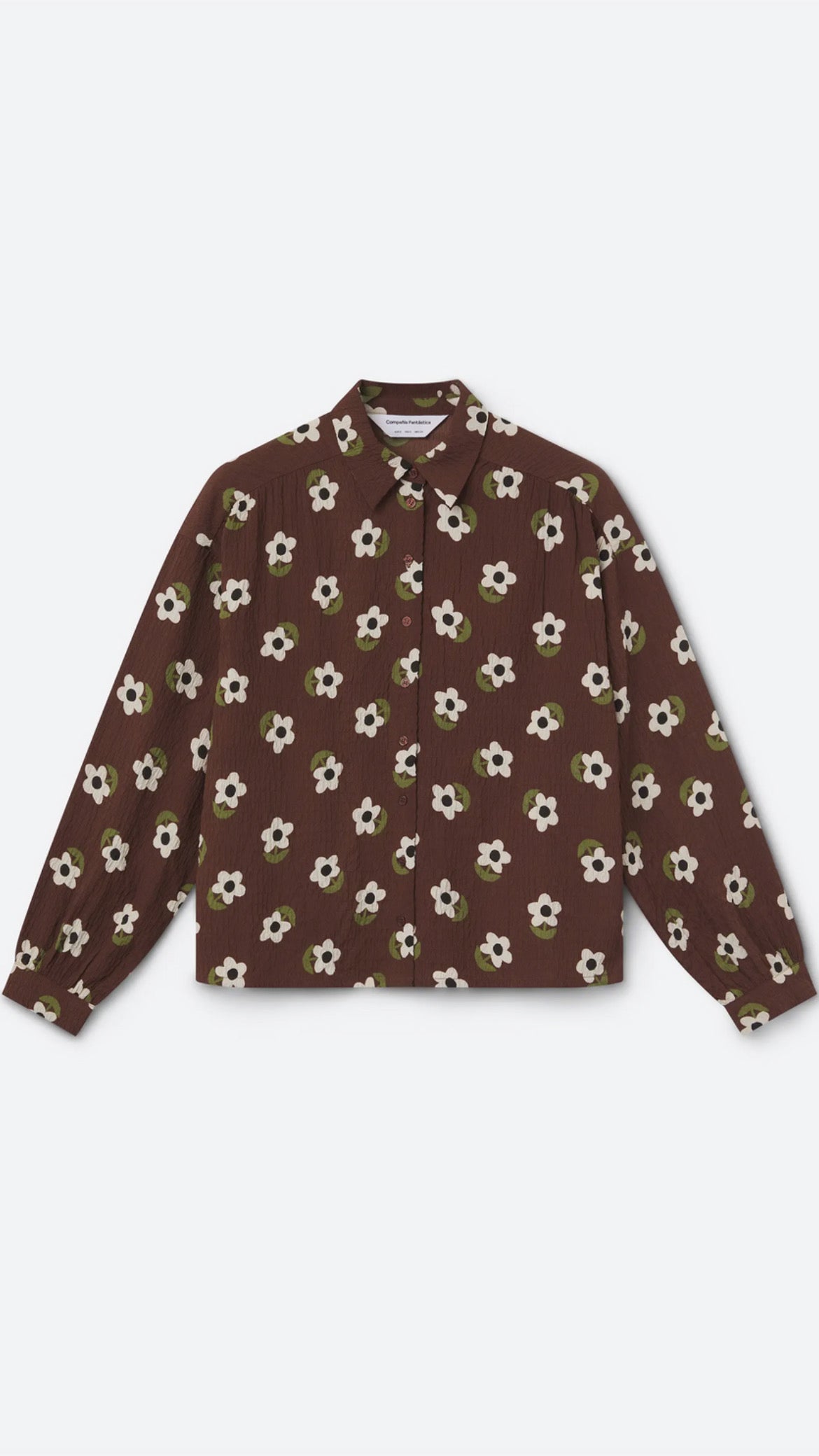 Camisa con estampado Santini