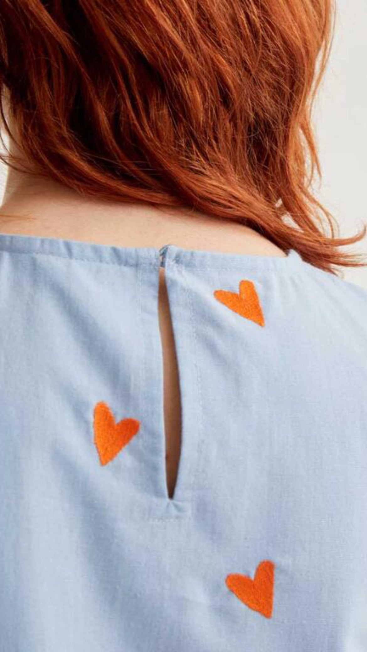 Top con estampado Hearts