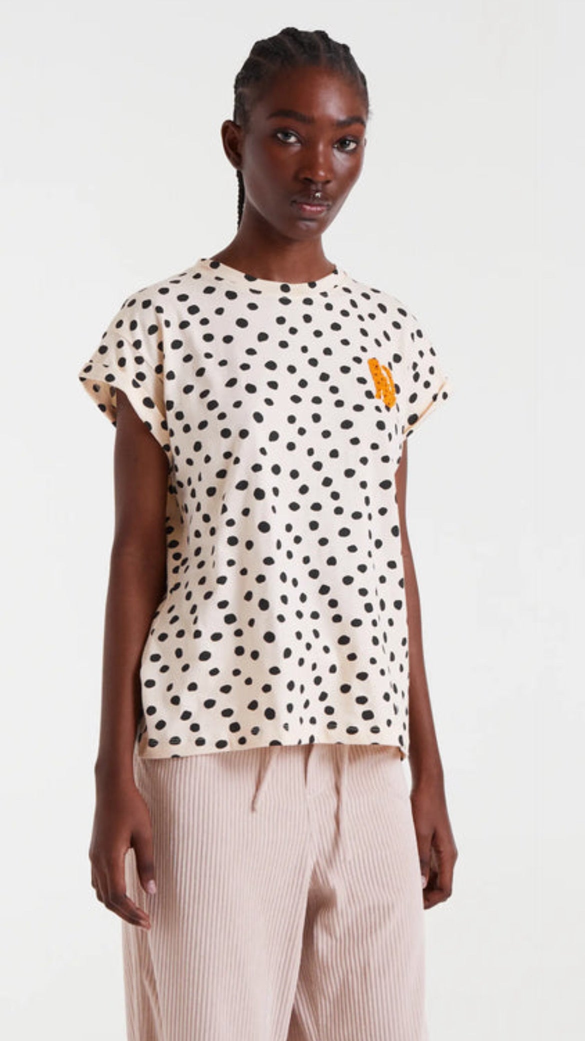 Camiseta 100% algodón con estampado Tano Dots