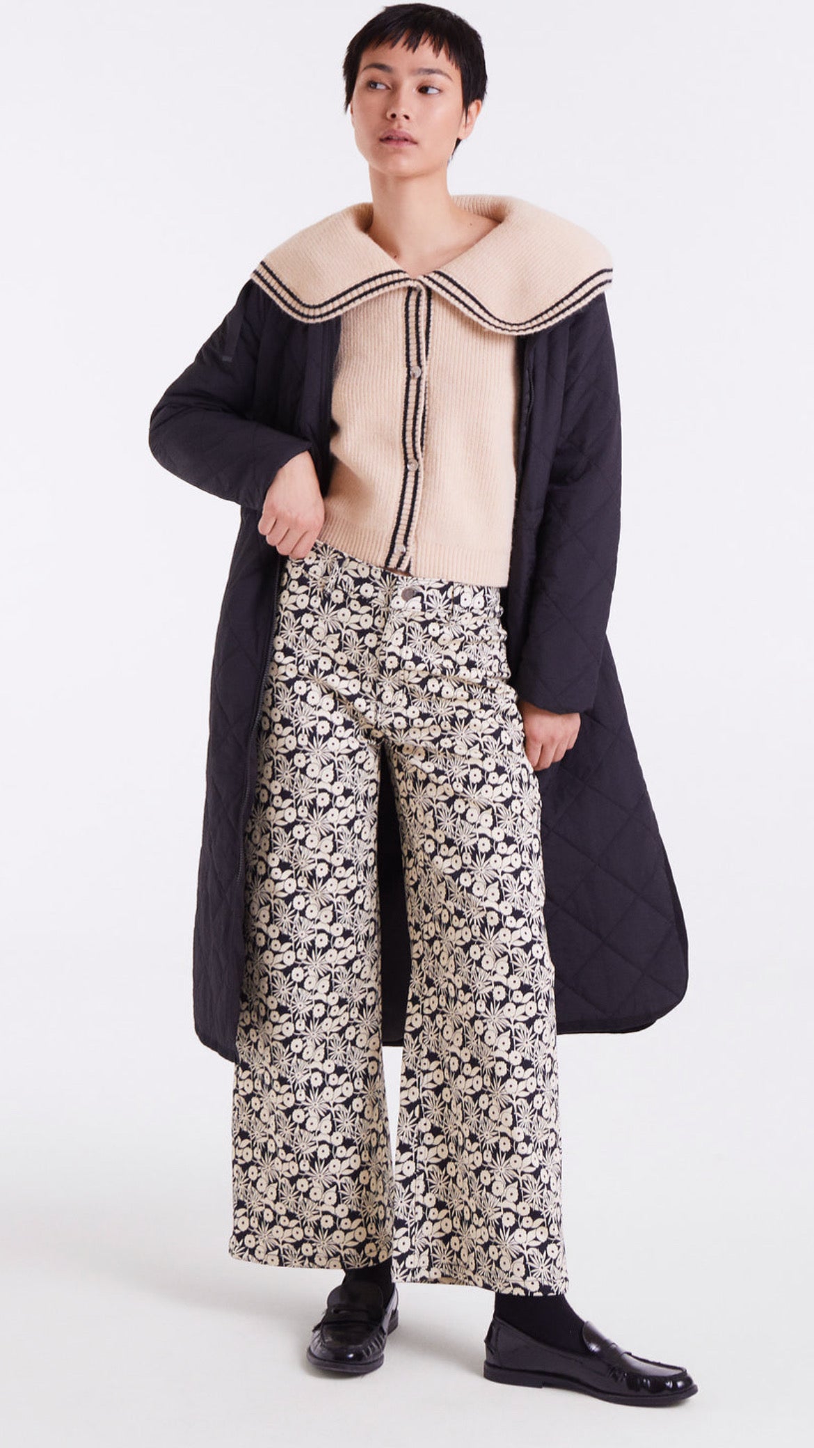 Pantalón vaquero estampado Tofu