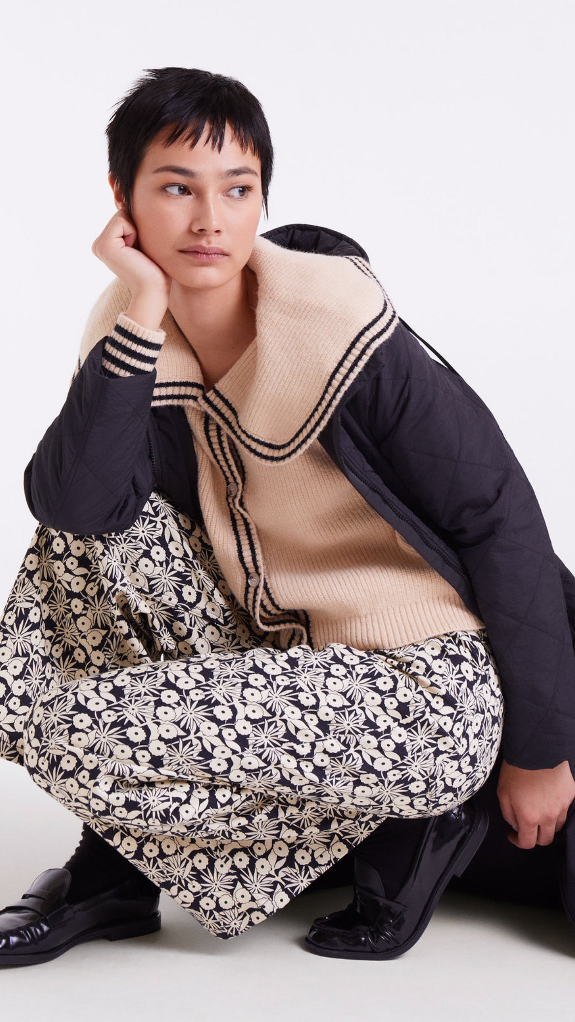 Pantalón vaquero estampado Tofu