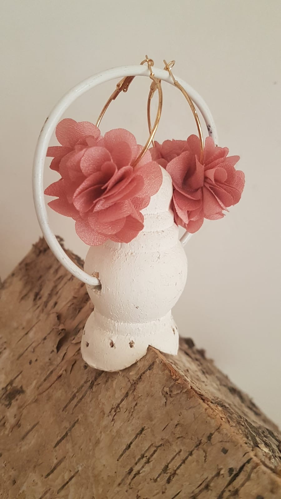 Pendientes Inés Rosas - Pájaros en la Cabeza