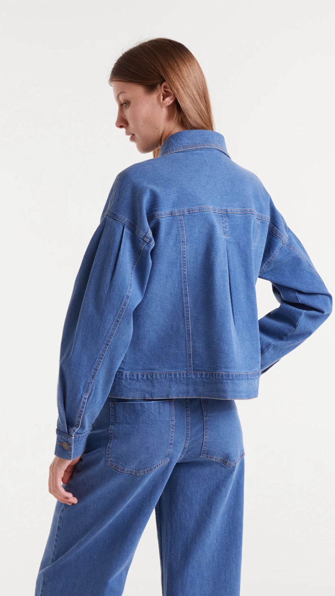 Chaqueta vaquera azul