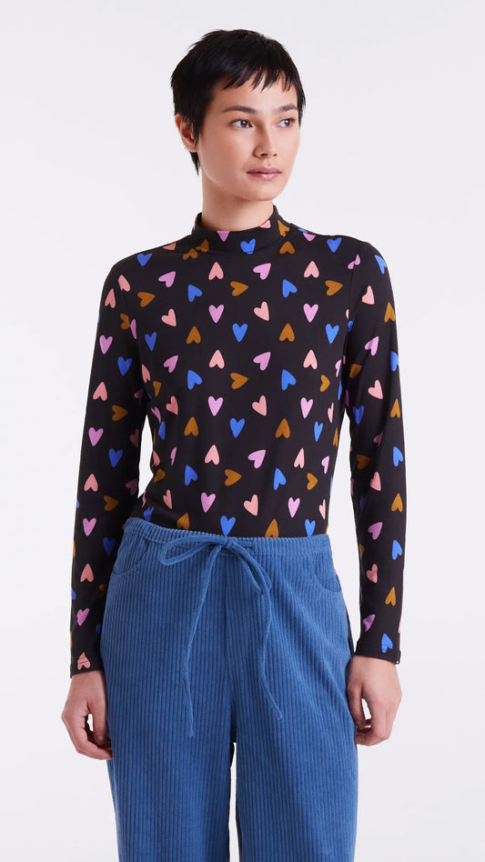 Camisa manga larga con estampado Potpourri