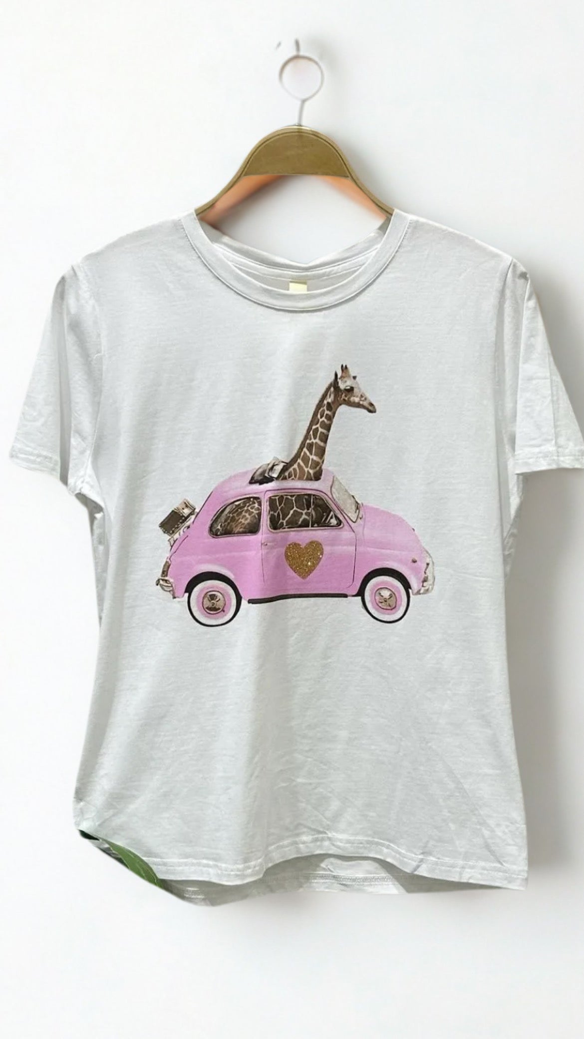 Giraffe Driver T-shirt