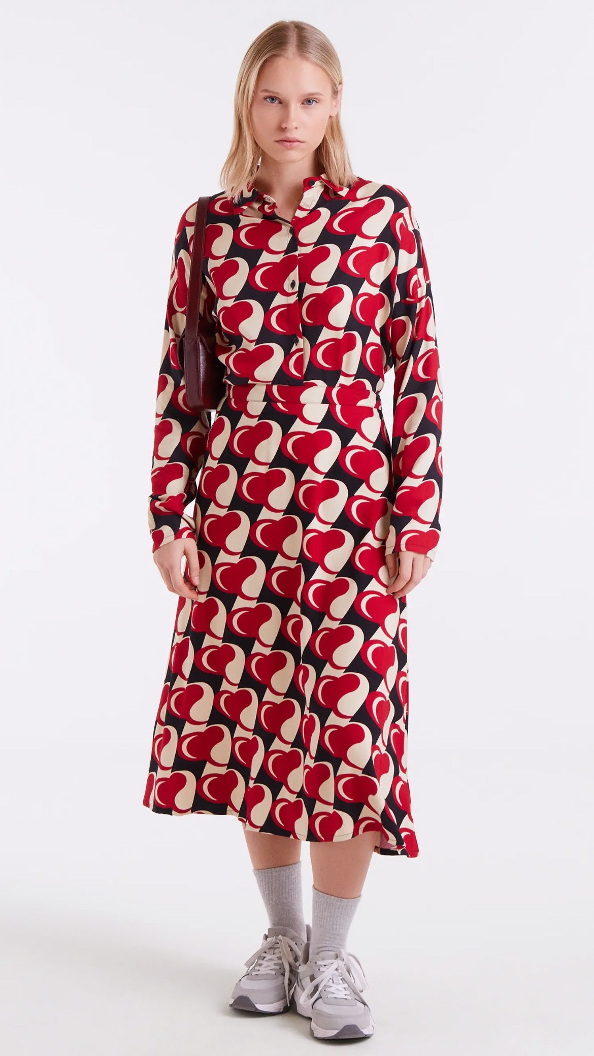 Camisa con estampado Heart Attack