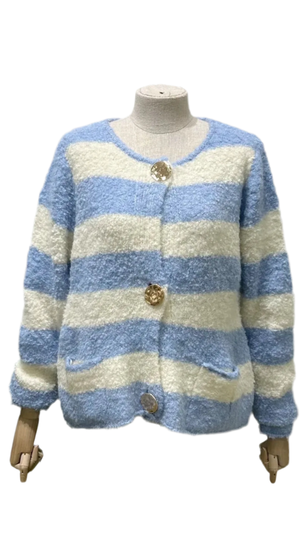 Mia striped cardigan