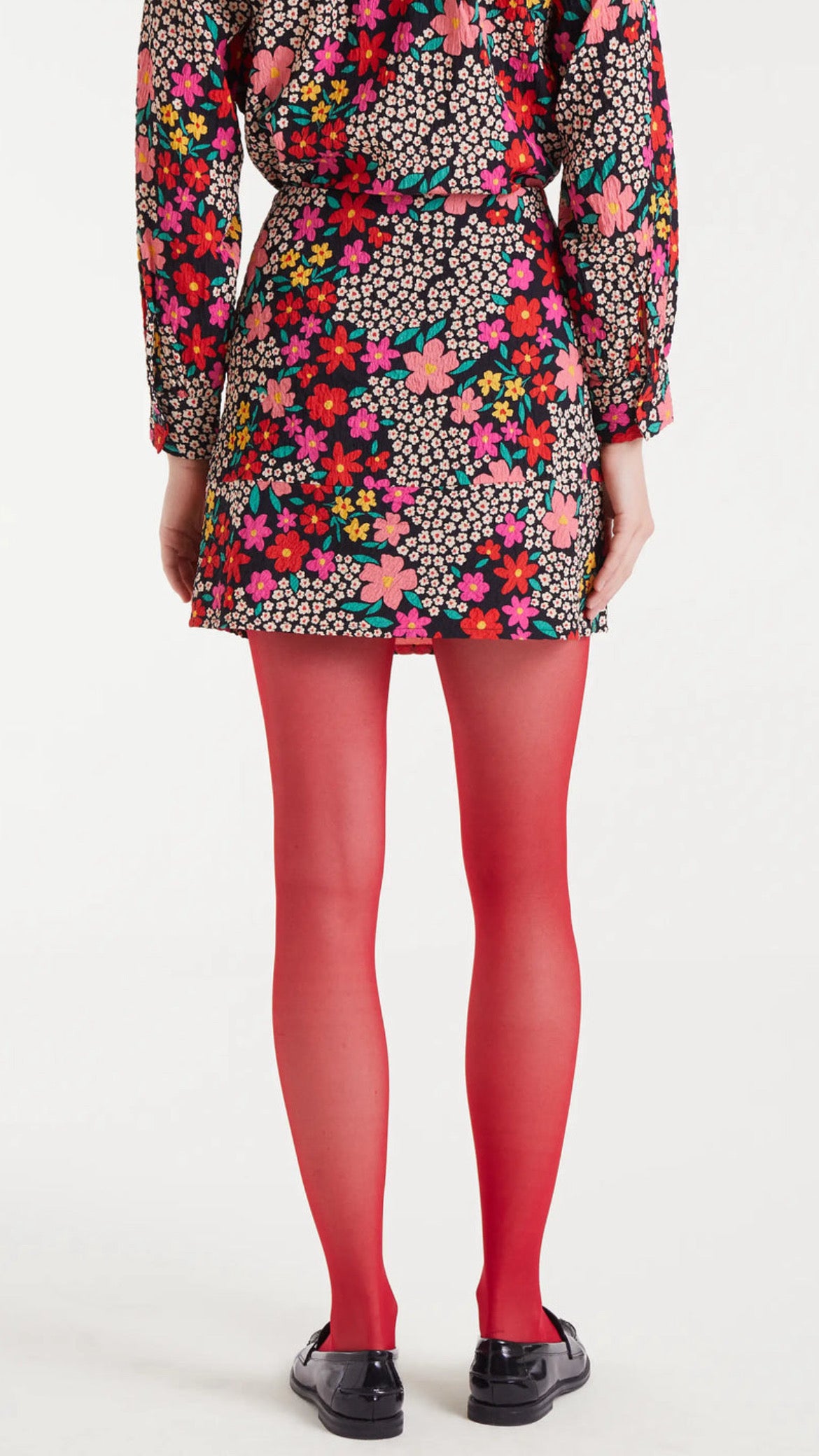 Falda con estampado Giardino