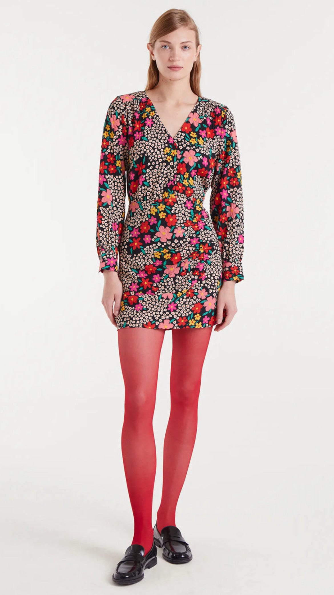 Falda con estampado Giardino