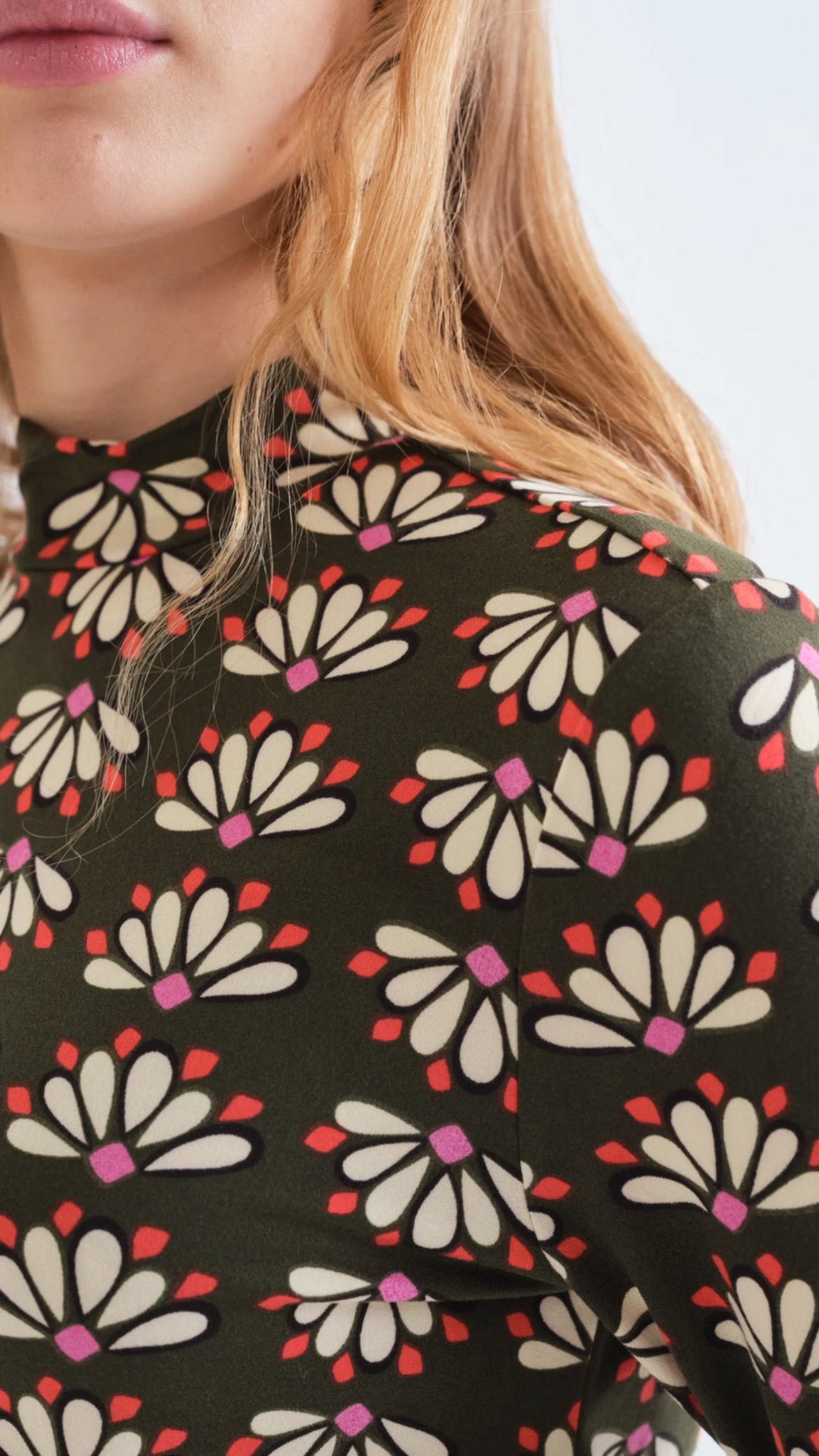 Camiseta con estampado Geometry